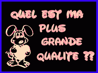 Qualit&eacute;